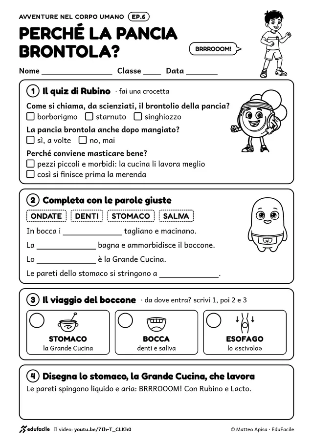 Pagina 1 della scheda