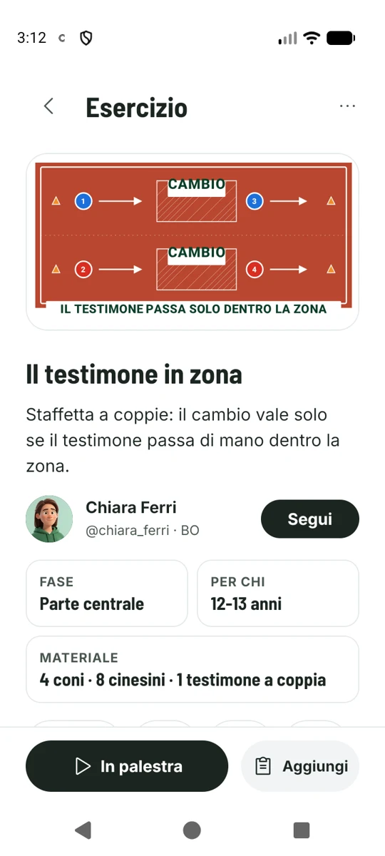 Un esercizio su Cursus: lo schema del campo, la descrizione e chi l'ha pubblicato